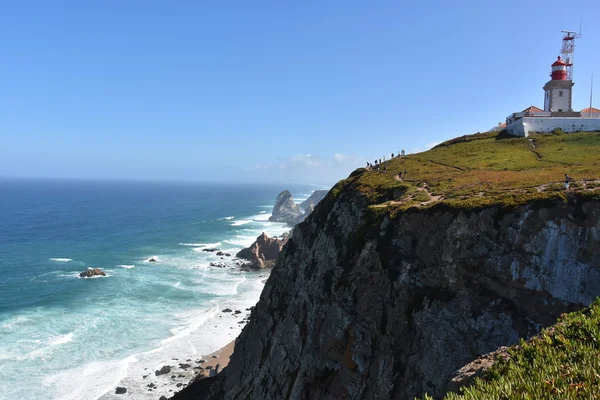 Utsikt från Roca Kap i Portugal — Stockfoto