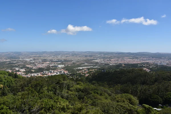 Вид Дворца Пены Синтре Португалия — стоковое фото
