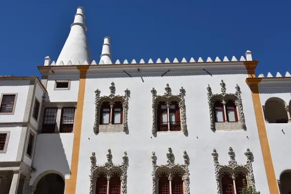 Palazzo Nazionale di Sintra in Portogallo — Foto Stock