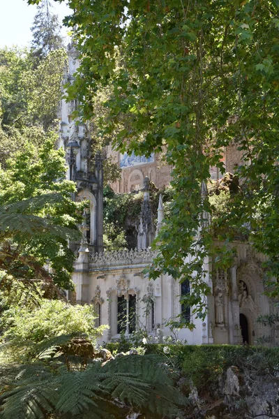 Sintra Portugal Aug Paleis Van Quinta Regaleira Sintra Portugal Gezien — Stockfoto