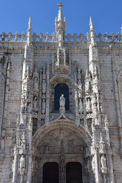 在葡萄牙里斯本贝伦热罗尼姆斯修道院 — 图库照片