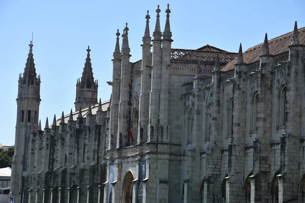 Mosteiro dos Jerónimos em Belém, Lisboa, Portugal — Fotografia de Stock