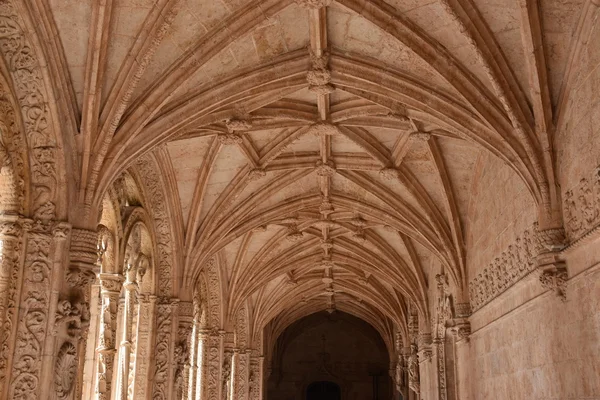 Jeronimos Monastery at Belem in Lisbon, Portugal — Stock Photo, Image