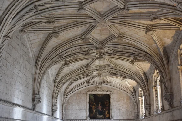 Jeronimos klooster in Belem in Lissabon, Portugal — Stockfoto