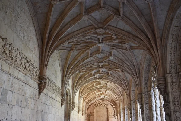 Jeronimos Monastery at Belem in Lisbon, Portugal — Stock Photo, Image
