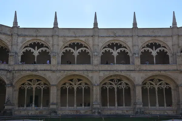 Mosteiro dos Jerónimos em Belém, Lisboa, Portugal — Fotografia de Stock