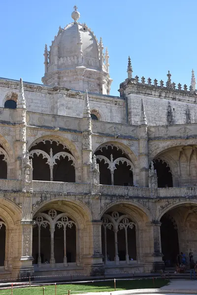 Jeronimos kloster in belem in lisbon, portugal — Stockfoto