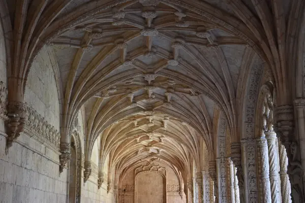 Monasterio de Jerónimos en Belem en Lisboa, Portugal — Foto de Stock