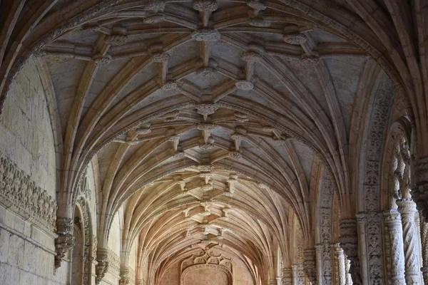 Jeronimos Monastery at Belem in Lisbon, Portugal — Stock Photo, Image