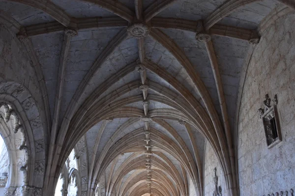 Jeronimos klooster in Belem in Lissabon, Portugal — Stockfoto
