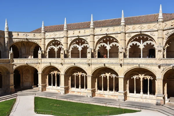 Mosteiro dos Jerónimos em Belém, Lisboa, Portugal — Fotografia de Stock