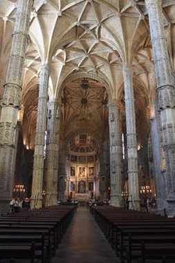 Belem Lizbon, Portekiz Jeronimos Manastırı chapel