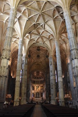 Belem Lizbon, Portekiz Jeronimos Manastırı chapel