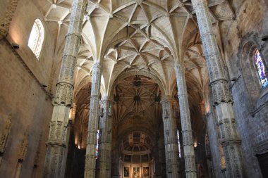 Belem Lizbon, Portekiz Jeronimos Manastırı chapel