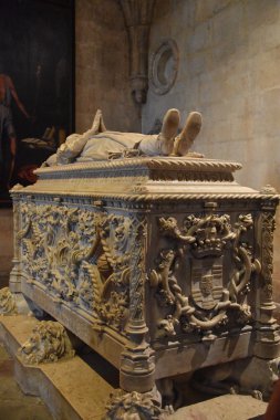Belem Lizbon, Portekiz Jeronimos Manastırı chapel