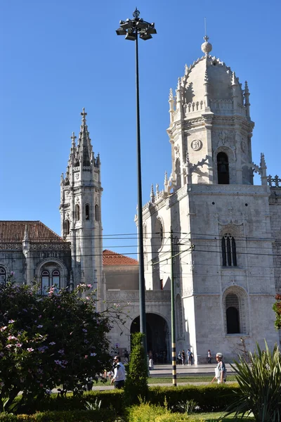 Mosteiro dos Jerónimos em Belém, Lisboa, Portugal — Fotografia de Stock