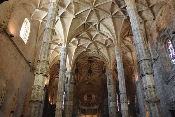 Capela do Mosteiro dos Jerónimos em Belém, Lisboa, Portugal — Fotografia de Stock