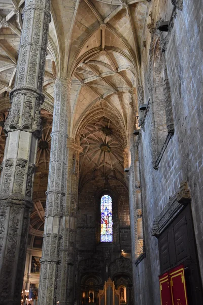 Belem Lizbon, Portekiz Jeronimos Manastırı chapel — Stok fotoğraf