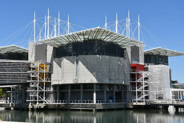 O Oceanário de Lisboa em Portugal — Fotografia de Stock