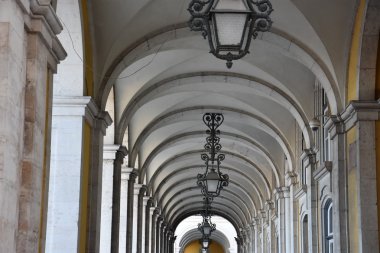 Praca do Comercio Lizbon, Portekiz 'de