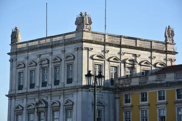 Praca do Comercio v Lisabonu, Portugalsko — Stock fotografie