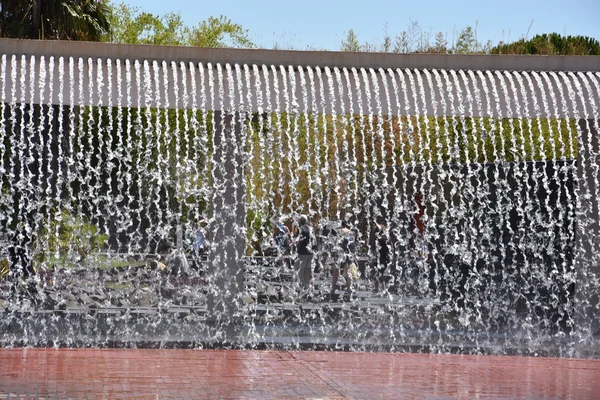 Cachoeira dos Jardins em Lisboa, Portugal — Fotografia de Stock