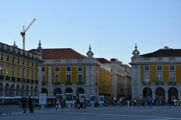 Praca do Comercio en Lisboa, Portugal — Foto de Stock