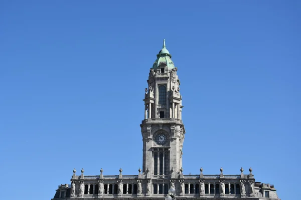 Câmara Municipal do Porto em Portugal — Fotografia de Stock