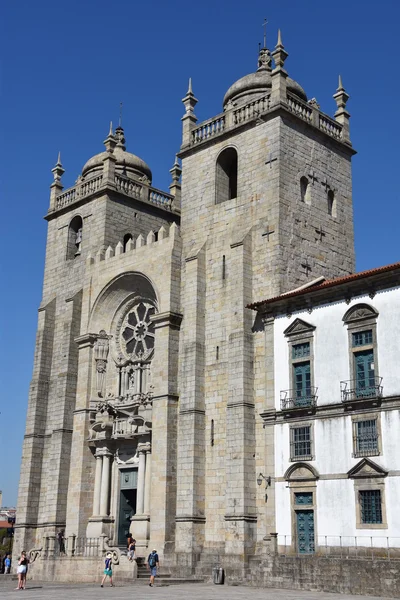 포르투갈에서 포르투 대성당 — 스톡 사진