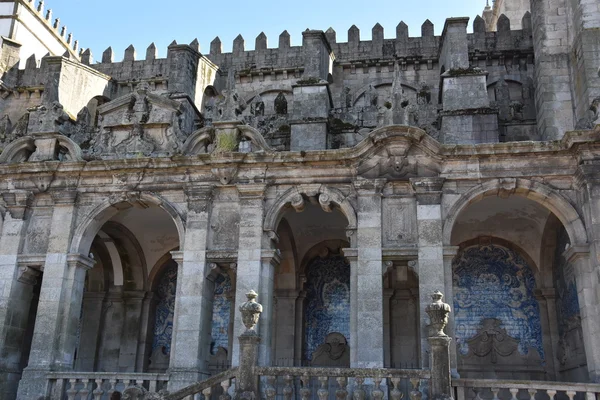 Katedra w Porto w Portugaliiポルトガルのポルト大聖堂 — ストック写真