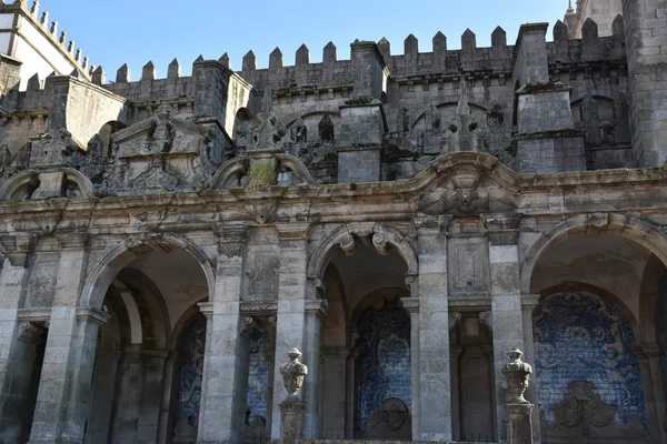 Kathedraal van Porto in Portugal — Stockfoto