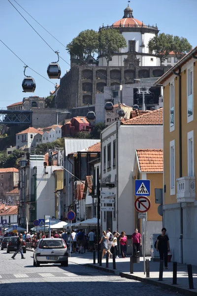 Вила-Нова-де-Гайя в Порту, Португалия — стоковое фото