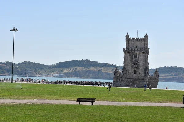Wieża Belem w Lizbonie, Portugalia — Zdjęcie stockowe