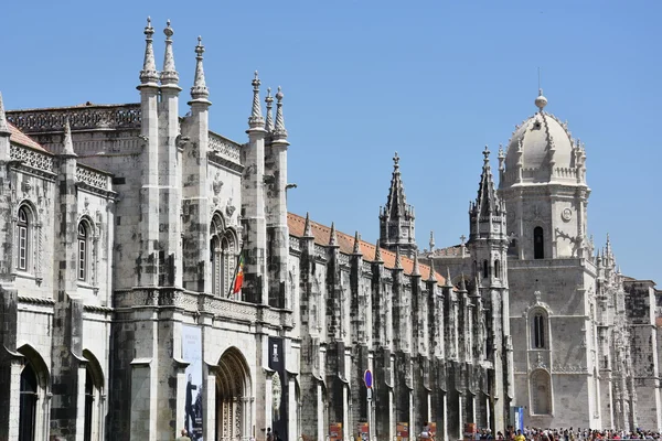 Mosteiro dos Jerónimos em Belém, Lisboa, Portugal — Fotografia de Stock