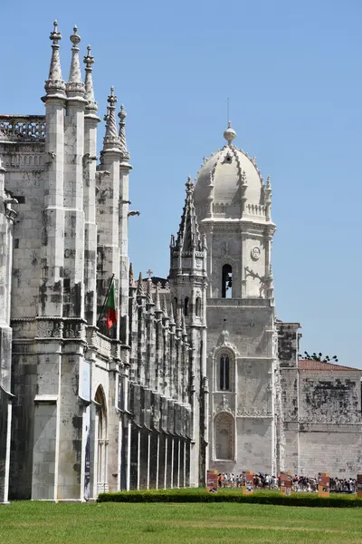 Mosteiro dos Jerónimos em Belém, Lisboa, Portugal — Fotografia de Stock