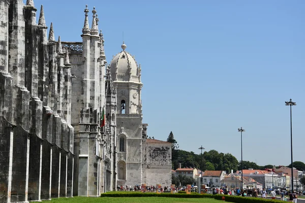 Монастырь Иеронимос в Белеме, Лиссабон, Португалия — стоковое фото