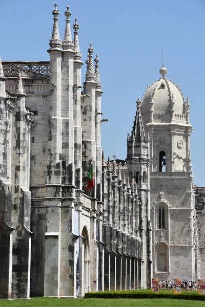 Mosteiro dos Jerónimos em Belém, Lisboa, Portugal — Fotografia de Stock