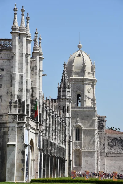 Jeronimos klooster in Belem in Lissabon, Portugal — Stockfoto