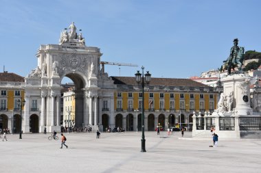 Praca do Comercio Lizbon, Portekiz 'de