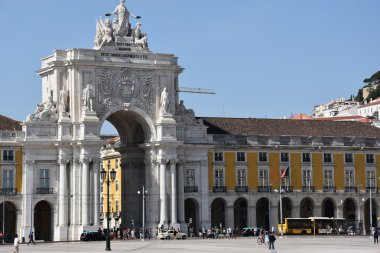 Praca do Comercio Lizbon, Portekiz 'de