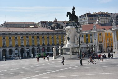 Praca do Comercio Lizbon, Portekiz 'de