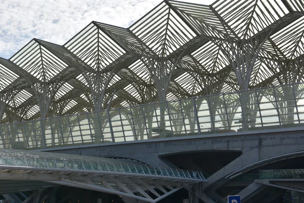 Estação de Lisboa Oriente em Portugal — Fotografia de Stock