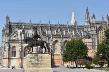  Dominik manastır Santa Maria da Vitoria Batalha, Portekiz