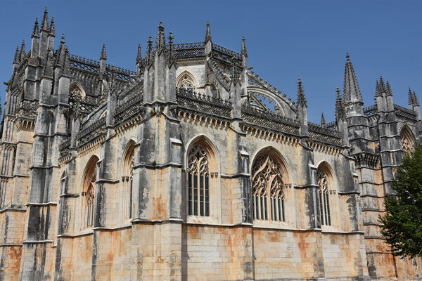  Dominican monastery of Santa Maria da Vitoria in Batalha, Portugal