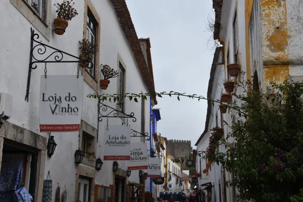 Staden av Obidos i Portugal — Stockfoto