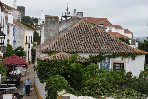 Kasaba Obidos Portekiz — Stok fotoğraf