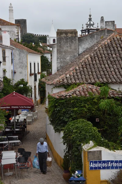 Ciudad de Obidos en Portugal —  Fotos de Stock