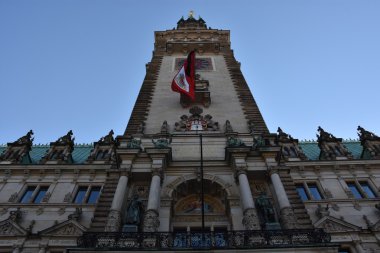 Almanya Hamburg Rathaus (belediye veya belediye)
