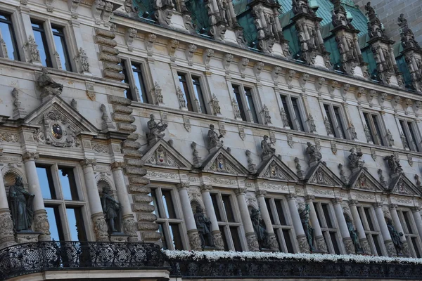 Németországban Hamburg Rathaus (Városháza vagy városháza) — Stock Fotó