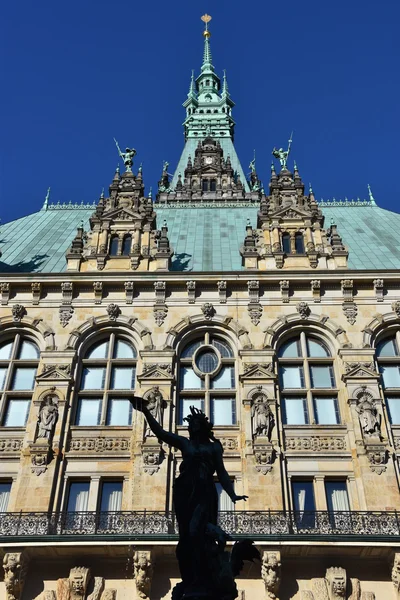 Németországban Hamburg Rathaus (Városháza vagy városháza) — Stock Fotó